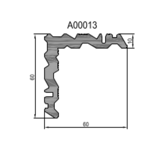 A00 013 Профиль вкладыша