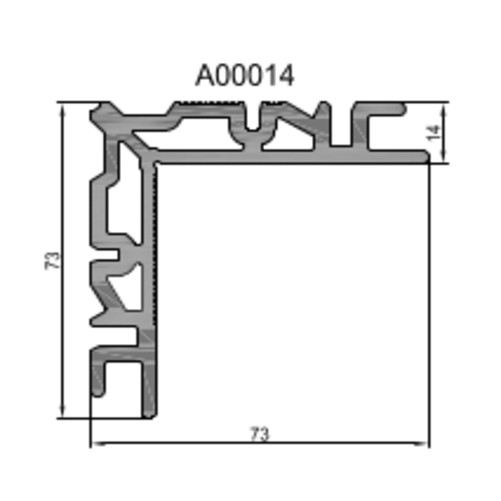 A00 014 Профиль вкладыша